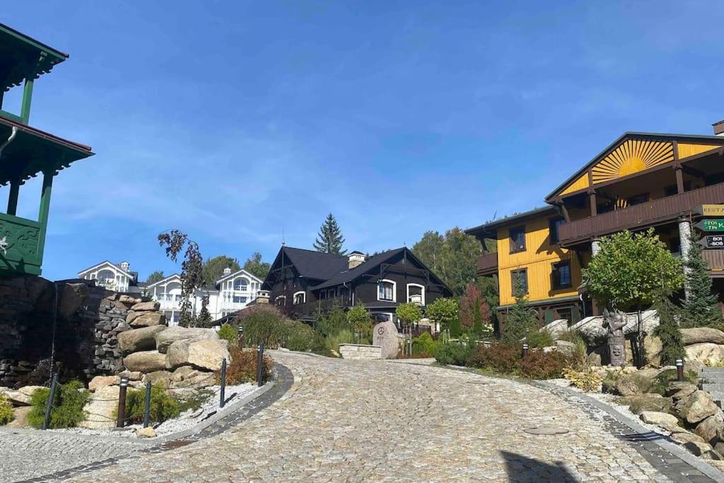 Dolina Wikingow-Apartament Suite Z Tarasem W Ogrodzie, Miejscem W Garazu I Dostepem Do Strefy Wellness Schreiberhau Exterior foto
